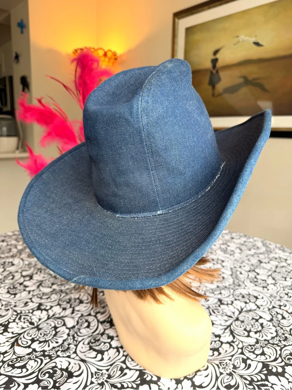 Canyon Trails Blue Denim Cowboy Cowgirl Western Hat
